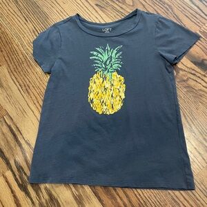 LOFT pineapple tee